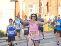 Here I am at the Scotiabank Waterfront Half Marathon  two years ago, running by my husband and kids! Here I am at the Scotiabank Waterfront Half Marathon  two years ago, running by my husband and kids!
