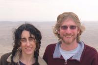 My husband Tzvika and I